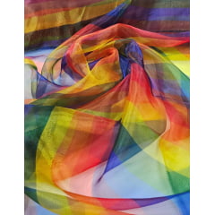 Organza  Arco- íris
