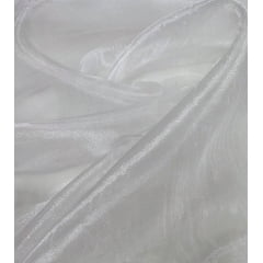 Organza Cristal Lisa Branco