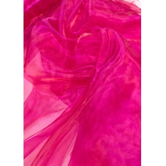 Organza Cristal Lisa Pink Neon