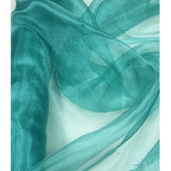Organza Cristal Lisa Verde Jade Organza Cristal Lisa Verde Jade