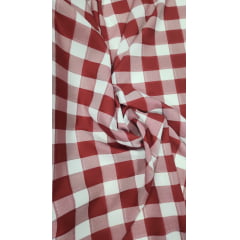 Oxford Fio Tinto Xadrez Flechas Marsala