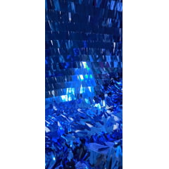 Paetê Bordado Drop Azul Royal