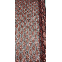 Paetê Bordado Imperial Bronze