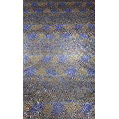 Paetê Bordado Snake Carbono 