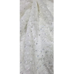 Pelúcia Dots Holográfico Branco