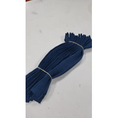 20 braçadeiras tritex retilínea  azul petróleo - Comprimento 0,70 cm x Largura 0,40 cm