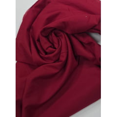 Cambraia 100% algodão vermelho escuro - Comprimento 3 m x Largura 1,47 m 