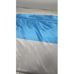 Cetim Bandeira da Argentina COM EMENDA - Largura 1,47m x 0,90m Comprimento