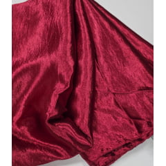 Cetim broken vermelho cereja - Comprimento 2 m x Largura 1,,45 m