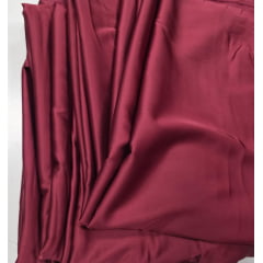 Cetim com lycra splendor toque de seda Marsala - Comprimento 3 m x Largura 1,47 m