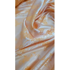 Cetim Jacquard Pudong Damasco COM FURINHOS - Comprimento 2 m x Largura 1,47 m Cetim Jacquard Pudong Damasco COM FURINHOS - Comprimento 2 m x Largura 1,47 m