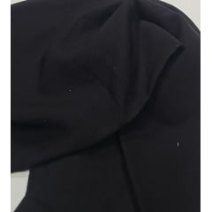 Crepe argel preto - Largura 1,40 m x Comprimento 1,20 m