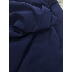 Crepe burble marroquino marinho   - Largura 1,50 m x Comprimento 1,20 m 