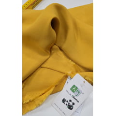 Crepe de Viscose Marroquina Mostarda - Comprimento 2m x Largura 1,47 m Crepe de Viscose Marroquina Mostarda - Comprimento 2m x Largura 1,47 m