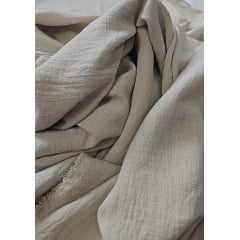Crepe dunas trabalhado Areia  - largura  1,40 m x Comprimento 3,30 m 
