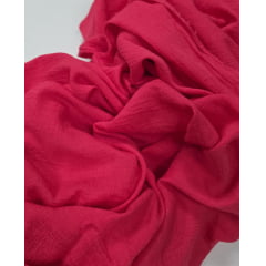 Crepe GauzeMelância - Comprimento 2,30 m x Largura 1,50 m