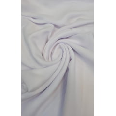 Crepe georgete new sabiá branco - Comprimento 1,60 m x Largura 1,50 m Crepe georgete new sabiá branco - Comprimento 1,60 m x Largura 1,50 m