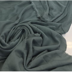Crepe georgete verde - Comprimento 2,50 m x Largura 1,47 m 