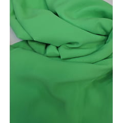 Crepe haya maça verde - Comprimento 3,50 m  m x Largura 1,50 m 