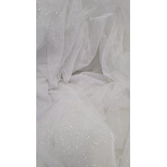 Glitter fantasy prata - Largura 1,40 m x Comprimento 2,50 m