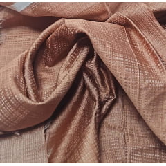 Gobelem de viscose rosê escuro GBL05 - Largura 1,30 m x Comprimento 0,60 cm