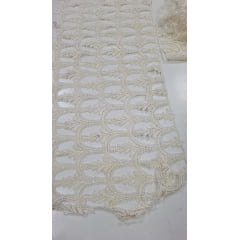 Guipir entremeio creme - Comprimento 3,50 m x Largura 0,25  cm    