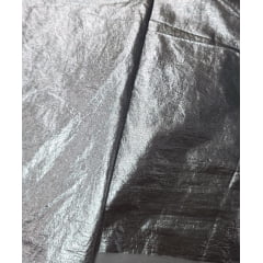 Laminado papel de cigarro prata - Comprimento 0,60 cm  x Largura 1,40 m