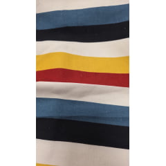Linho com viscose listrado - Comprimento 0,90 cm x Largura 1,40 m