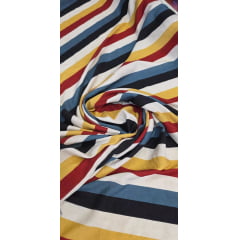 Linho com viscose listrado - Comprimento2 m x Largura 1,40 m Linho com viscose listrado - Comprimento2 m x Largura 1,40 m