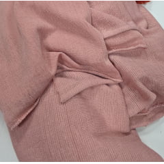 Malha leve tricot rosê - Comprimento 2,50 m x Largura 1,,40 m