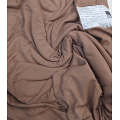 Malha visco lycra marrom claro sueco - Comprimento 2,90 m x Largura 1,50 m 