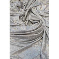 Malhas glass prata com defeito! (Manchas) -  Comprimento 2 m x Largura 1,45 m 