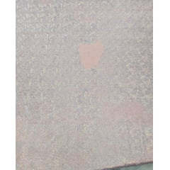 Malhas glass rosê com defeito! (Manchas) -  Comprimento 2 m x Largura 1,45 m 