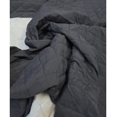 Matelasse forrado preto - Comprimento 5 m x Largura 1,50 m  Matelasse forrado preto - Comprimento 5 m x Largura 1,50 m