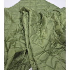 Matelasse verde militar claro - Comprimento 1,80 m x Largura 1,40 m 