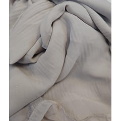 Mousseline toque de seda (seda vip) areia claro - Largura 1,45 m x Comprimento 2,80 m 
