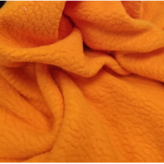 Pelúcia sherpa Pettenati laranja - Largura 1,90 m x Comprimento 0,90 cm