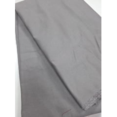 Sarja pesada 100% algodão cinza  - Comprimento 2 m x Largura 1,45 m