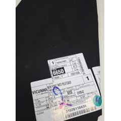 Sarja vicunha pesado pelerizado preto 100% algodão - Comprimento 1,50 m x Largura 170 m  