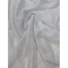 Tela  Fancy Branco -Largura 1,45 m x Comprimento 2 m