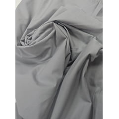 Tricoline cinza 100% algodão - Comprimento 2 m x Largura 1,45 m 