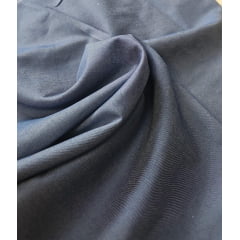 Tricoline denin  azul jeans - Largura 1,40 m  x Comprimento 1,40 m 