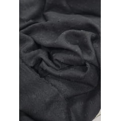Viscolinho Rústico pipoquinha preto COM BURACO QUE JÁ FOI DESCONTADO NA METRAGEM - Largura 1,40 m x Comprimento 2,40