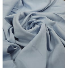 Viscose e tencel Azul Celeste - largura 1,48 m  x Comprimento 1 m