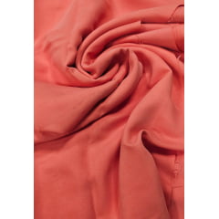 Viscose e tencel Coral claro - largura 1,48 m  x Comprimento 1,60 m 