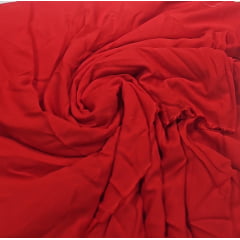 Viscose Lisa vermelha - Largura 1,40 m x Comprimento 5,50 m 