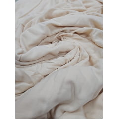 Viscose marroquina bege COM SUJEIRA - Largura 1,45 m x Comprimento 3,50 M 