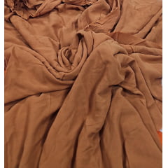 Viscose marroquina marrom claro  - Largura 1,48 m x Comprimento 2,50 M 