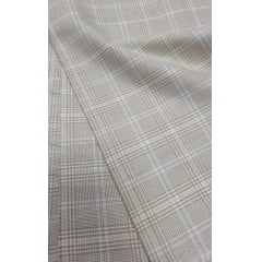 Xadrez de algodão renaux - Comprimento 0,80  cm x Largura 1,40 m