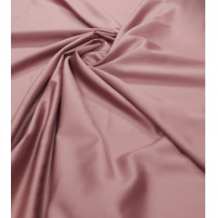 Percal Egípcio Acetinado Rosê Escuro - 400 Fios - Largura 2,80m